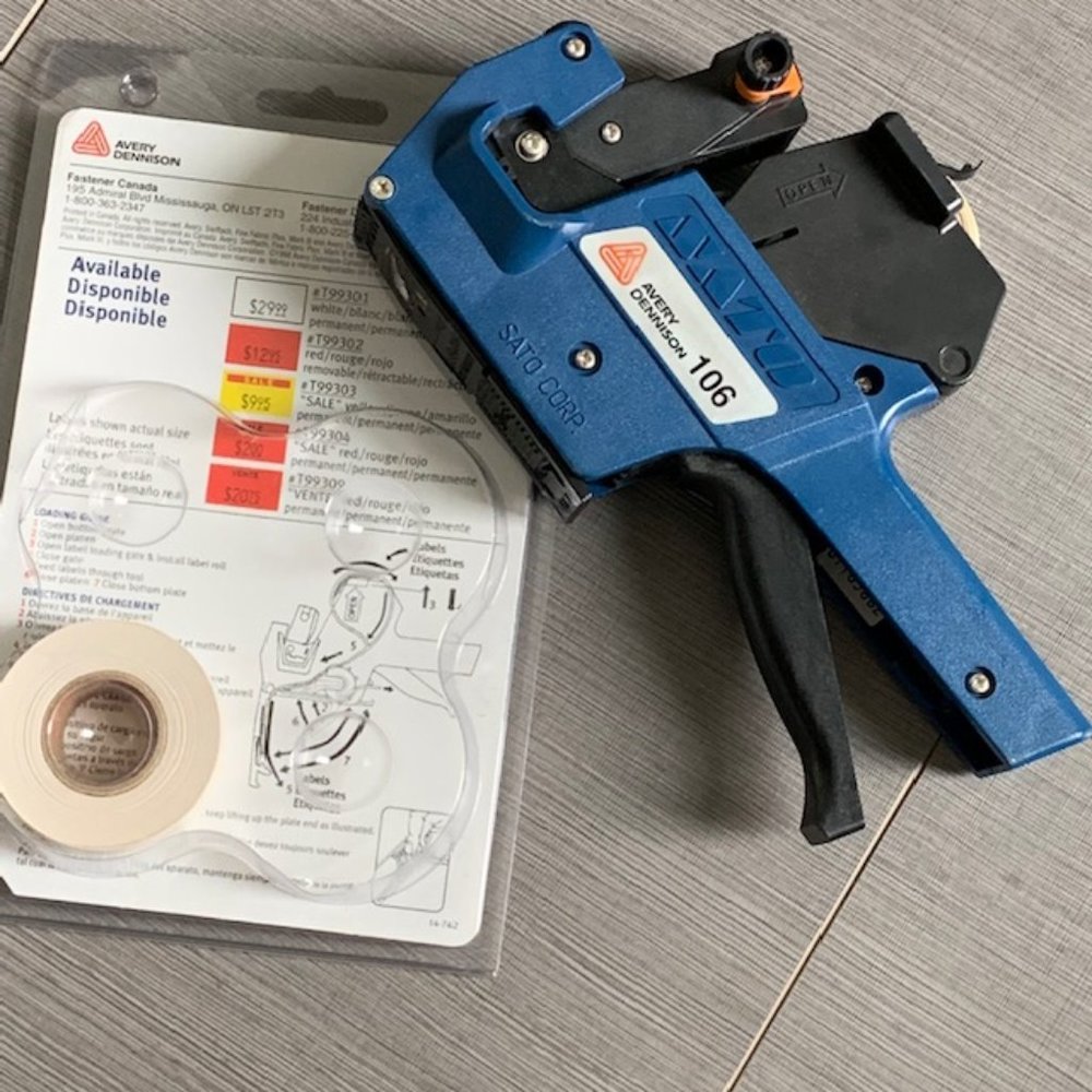 Avery #106 pricing gun